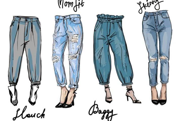 Boyfriend Jeans and Mom Jeans